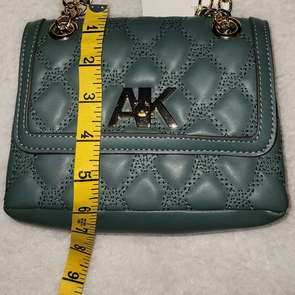 ANNE KLEIN KELLY ROSEMARY / GREEN Quilted Bag - Picture 8 of 8